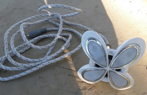 JBL Spyro 2.1 Speakers Black & White L & R Satellites ONLY NO SUB Harman Kardon