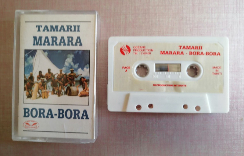 Tamarii Marara : Bora-Bora Cassette Tahitian Oceane Production A027 Spacem