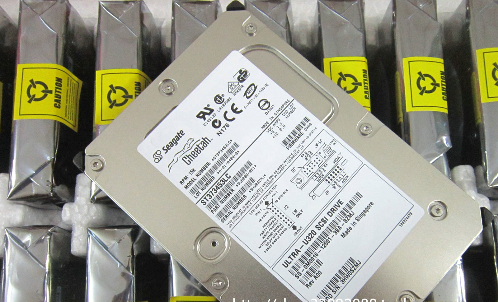 PCパーツ 73?GB SCSI u320?15?K RPM 80pin???st373455lc-rf qqffhab 73?GB SCSI u320?15?K RPM 80pin???st373455lc-rf qqffhab