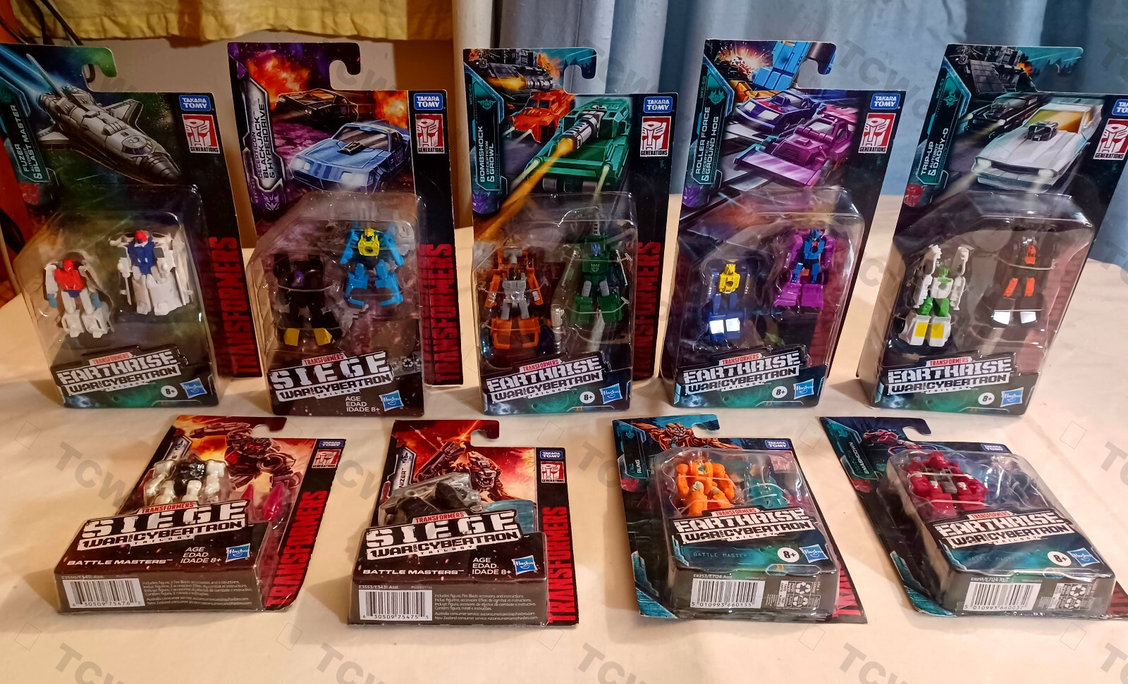 Transformers Earthrise & Siege Micromaster and Battle