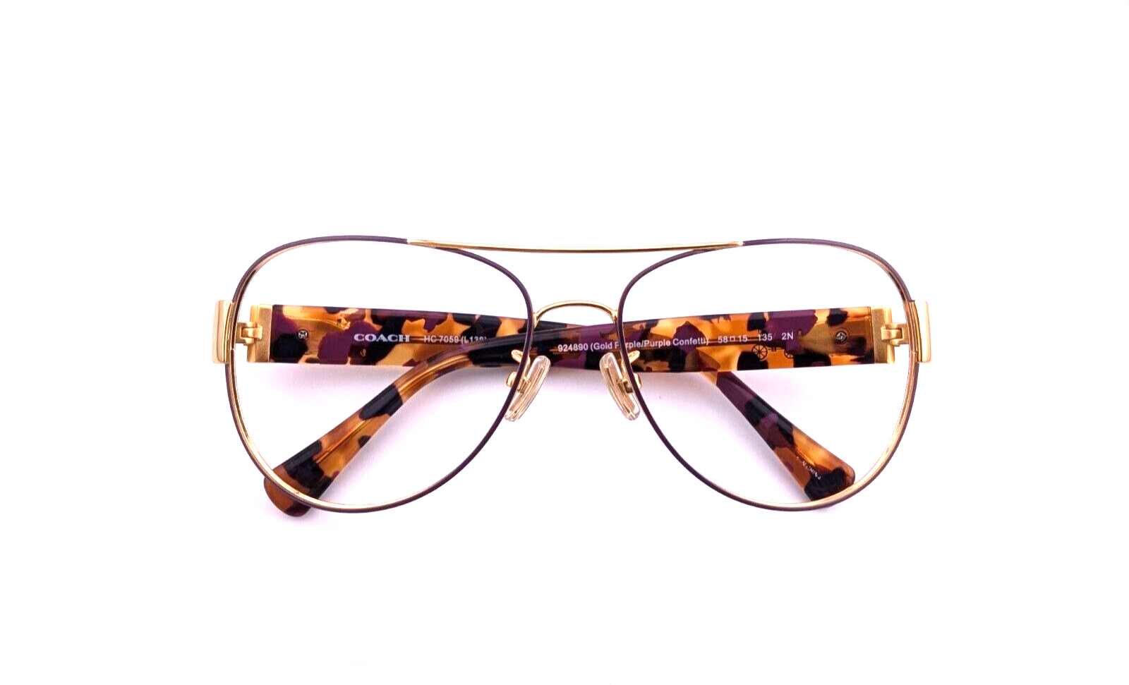 Coach Eyeglasses Frames Only, HC 7059 (L138), 58-15-135