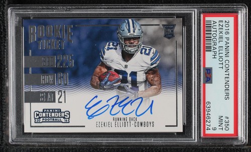 2016 Panini Contenders Ezekiel Elliott #350