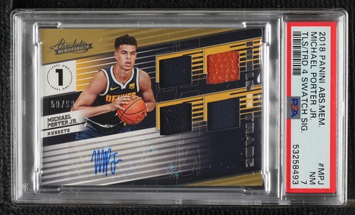 2018-19 Panini Prizm Michael Porter Jr. RC Sensational Auto