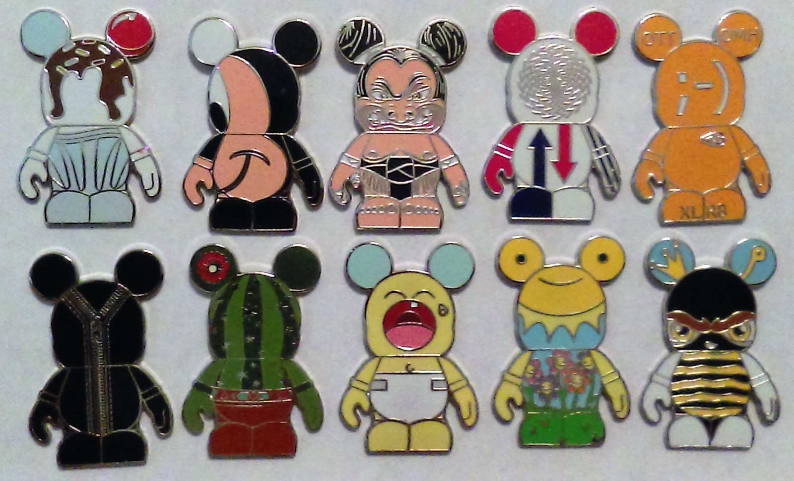 ミッキー&ミニー Vinylmation Spooky Series 1 Disney Vinylmation Frankenstein Figures Mickey Minnie