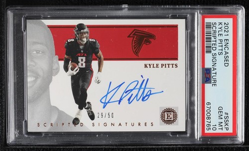 2021 Panini Encased Kyle Pitts #SS-KP
