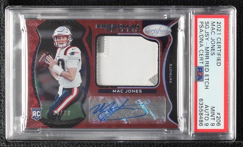 2021 Panini Certified Mac Jones #206
