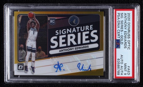 2020-21 Donruss Optic Anthony Edwards Rated Rookie Silver