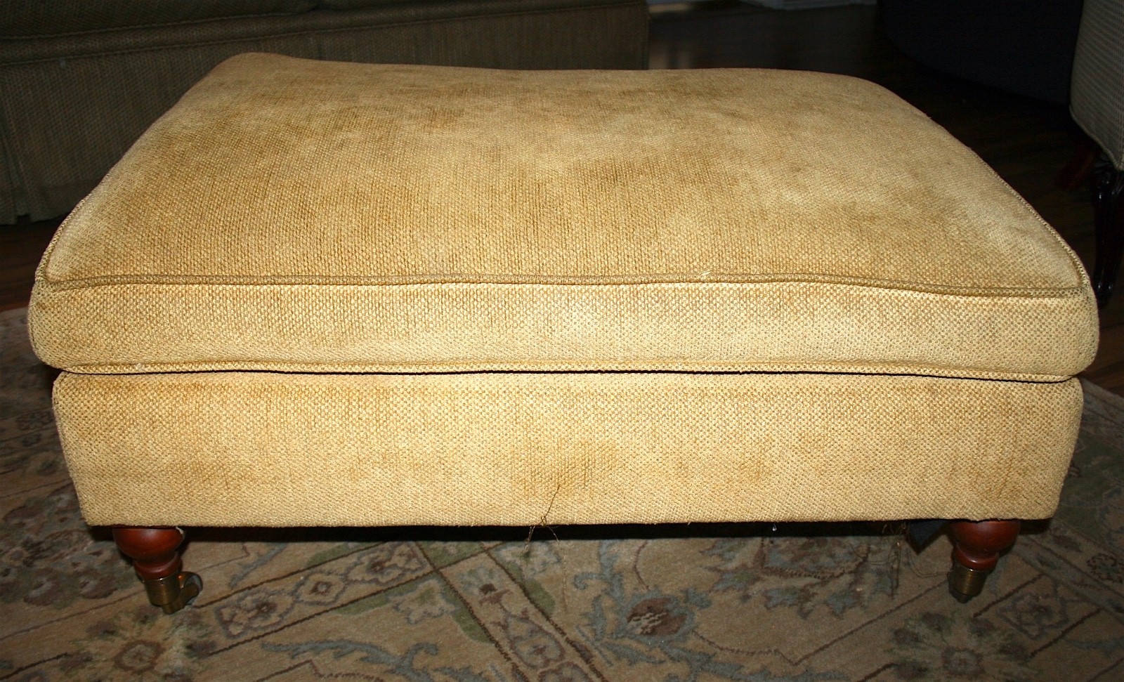 RALPH LAUREN HOME $4000+ Wyland/Somerville OTTOMAN Henredon MADE IN USA
