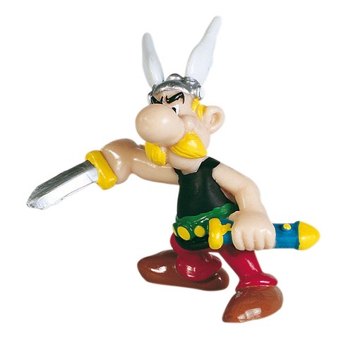 Asterix e Obelix Personaggio Asterix Con Spada 6 CM Figura 605012 - Foto 1 di 1