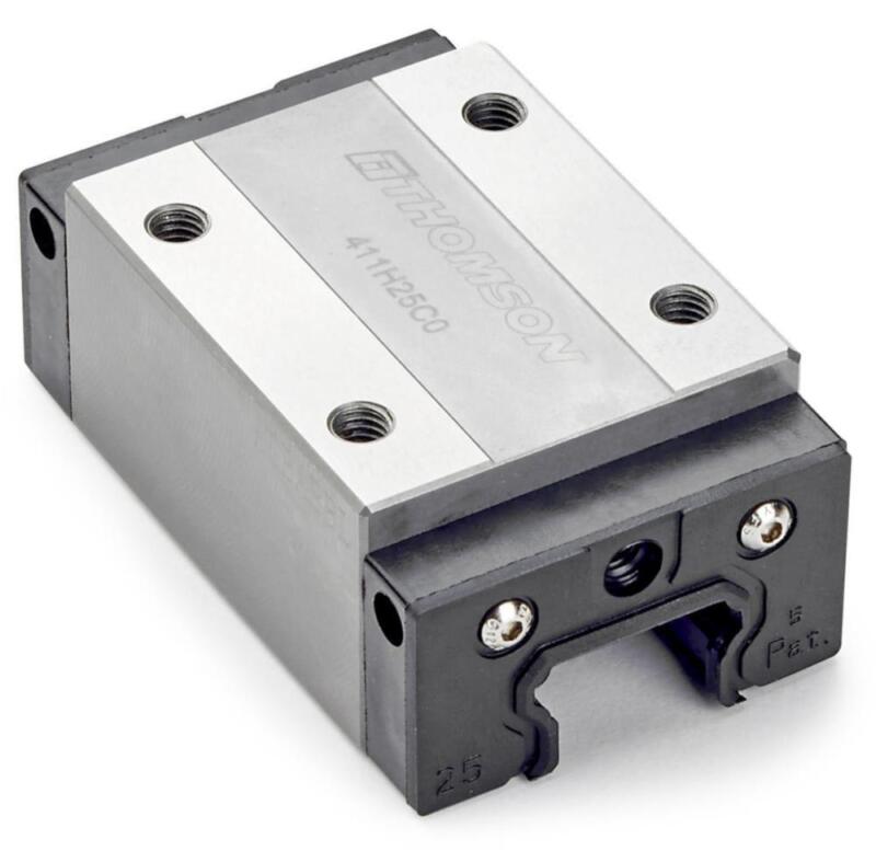 New Thomson 411N20C0-W Linear Guide Carriage, 20mm, Narrow, Normal, Preload