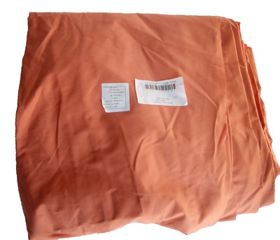 Marshall Dry Goods Fabric 10 1/2 Yards Light Weight Orange Sewing and Crafting