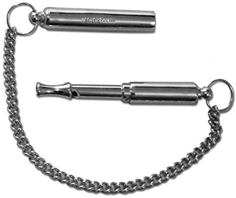 Acme Silent Dog Whistle Silver, adjustable