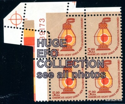 EFO COLLECTION OF 81 ITEMS FROM THE ''AMERICANA'' SERIES -- SEVERAL UNIQUE ITEMS