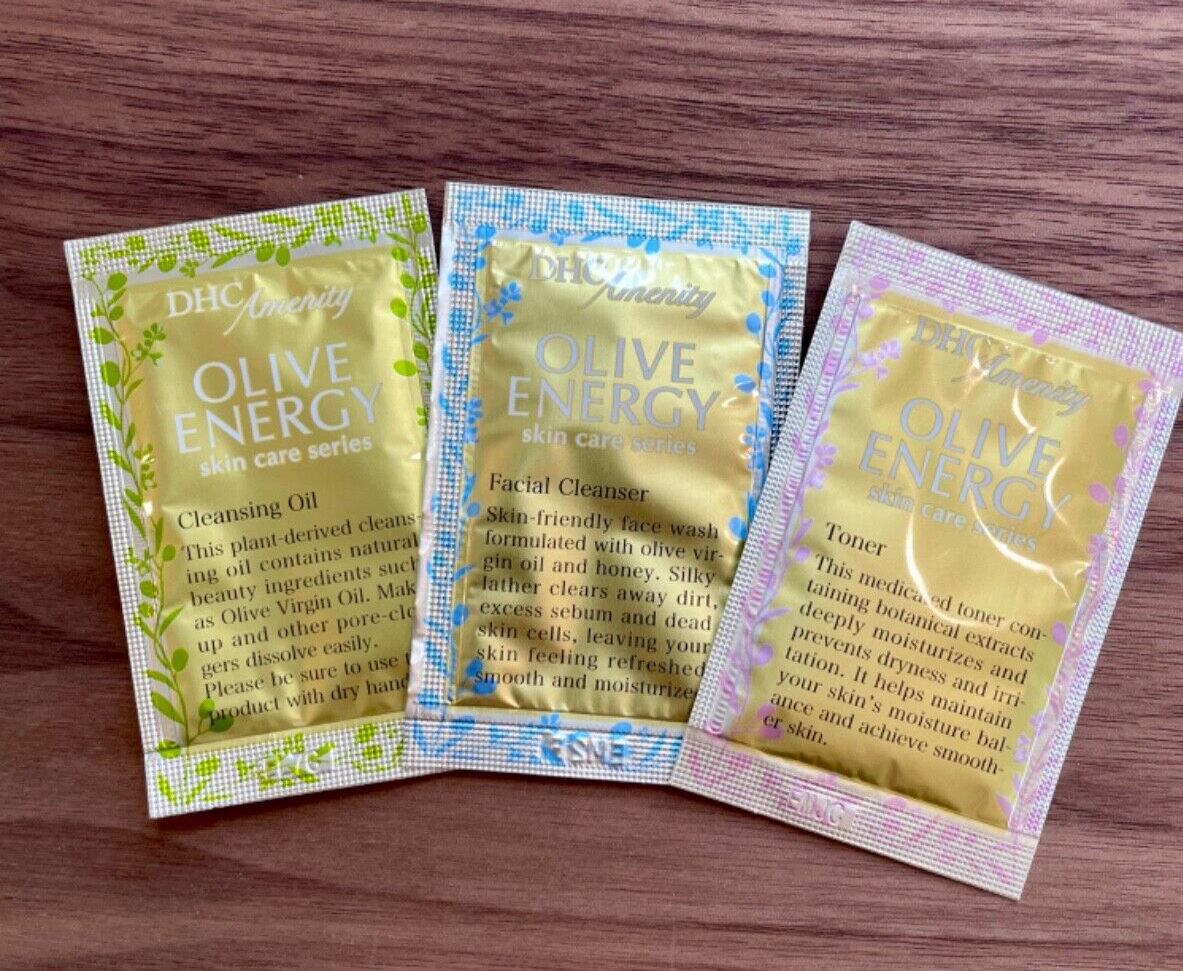 DHC Olive Energy Set of Deep Cleansing Oil Facial Cleaner Lotion Sampler Japan DHC Olive Energy Set of Deep Cleansing Oil Facial Cleaner Lotion Sampler Japan