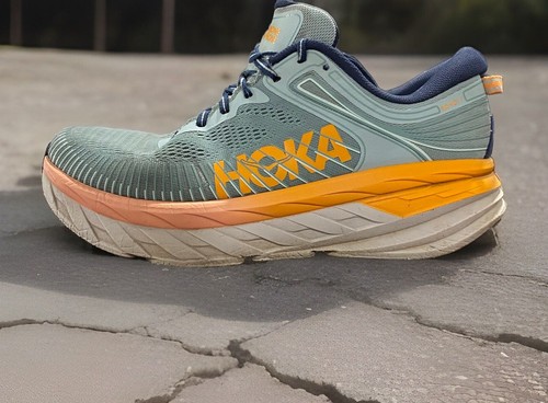 ✨ @わんわん✨ Hoka One One Men's Bondi 7 - Nimbus Cloud/ Radiant Yellow