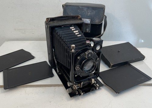 ZEISS Compur Folding Camera W/Tessa Zeiss Lens Krauss Paris