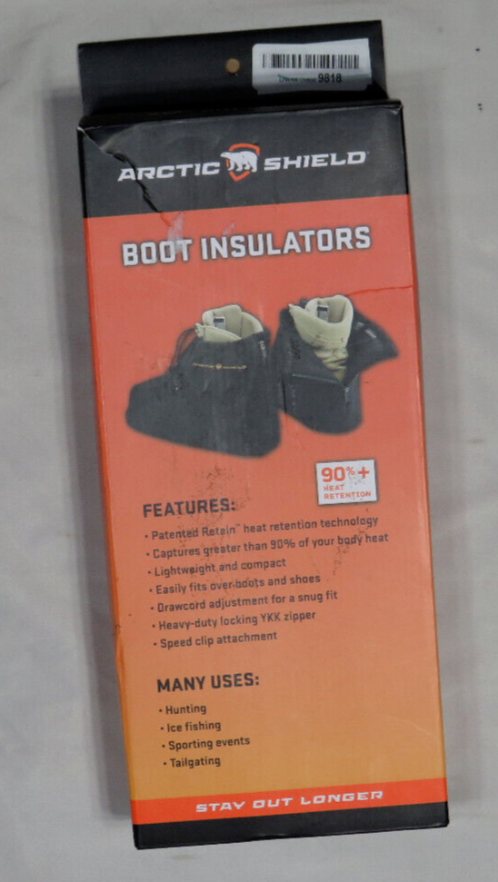 ARCTIC SHIELD BOOT INSULATORS MEDIUM MED 5230070003017 LIGHTWEIGHT