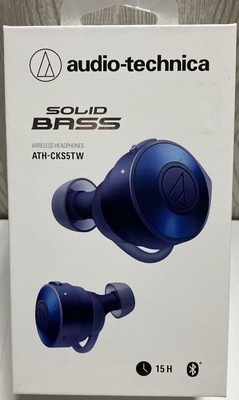 Audio-Technica ATH-CKS5TW BL [Blue] Wireless Earphones from Japan with battery