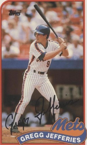 1989 Topps/LJN Baseball Talk - Gregg Jefferies #87