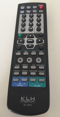 KLH-Digital-Original-DVD-Remote-Control-RC-360H-D