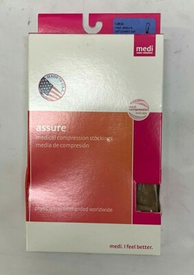 NEW Medi Assure Closed Toe Thighs - 15-20 mmHg - Beige - Sizes Vary