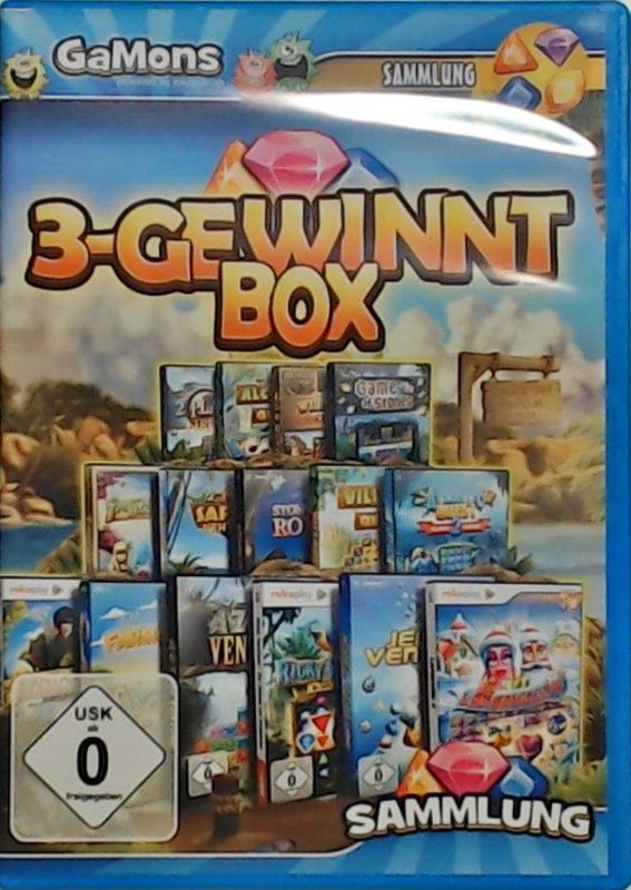 Gamons - 3 Gewinnt Mega Box - 2018 (Pc)