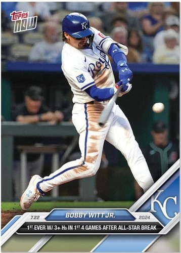 2024 Topps Now - Bobby Witt Jr. #458