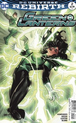 Green Lanterns #2B Lupacchino Variant FN 2016 Stock Image