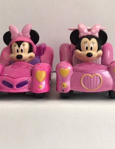 Disney - PINK Fisher Price Disney Mickey Roadster Racers Minnies Pink