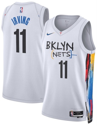 【超希少】 Kyrie Irving Jersey Youth Brooklyn Nets #11 Kyrie Irving Nike Black Swingman