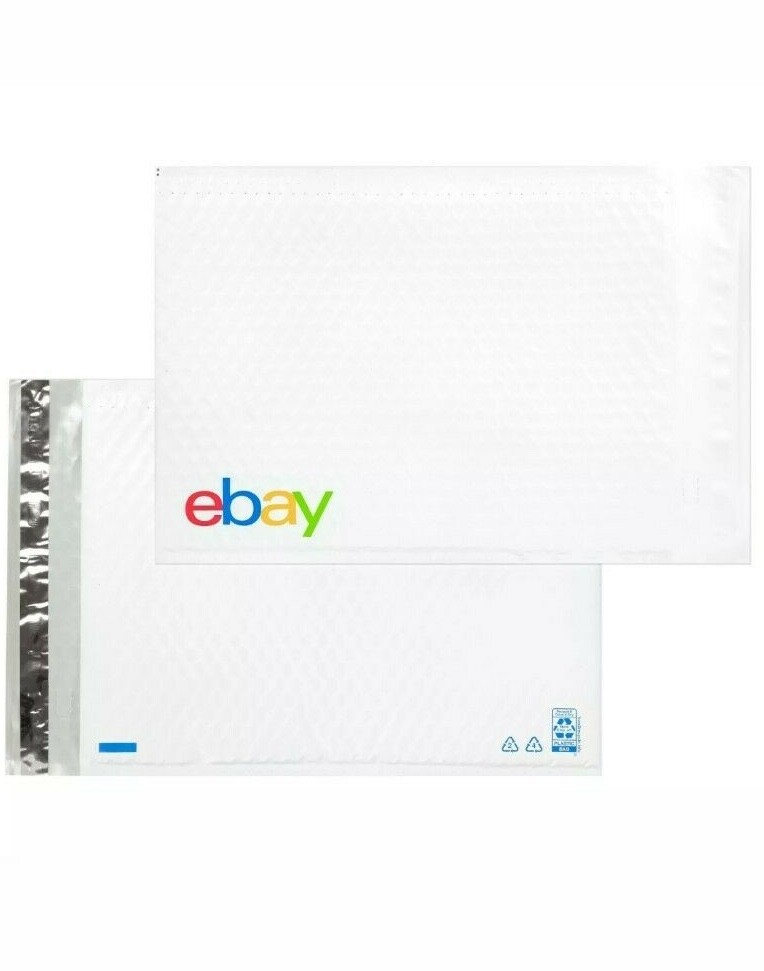 eBay Branded Shipping Supplies Padded Airjacket Bubble Envelopes 9.5"x 13.25"