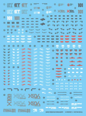G-Rework Water Decal For MGSD Freedom - US