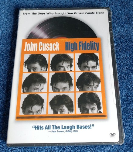 High Fidelity DVD John Cusack Jack Black Lisa Bonet Stephen