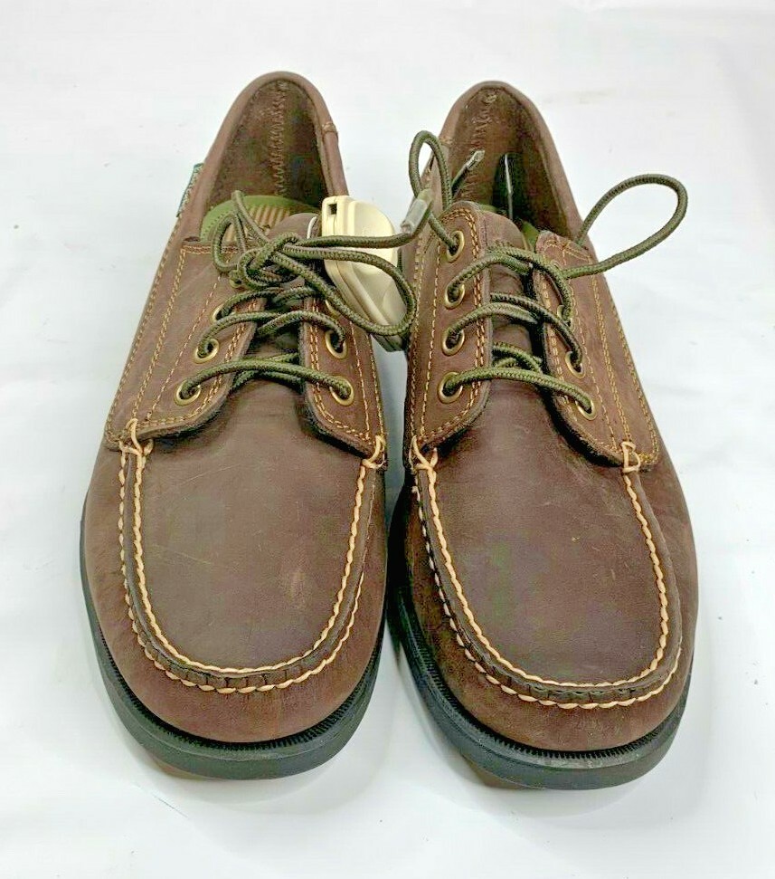 イーストランド　モカシンシューズ　FALMOUTH USA BROWN Men's Camp Moc Oxfords - Falmouth – Eastland
