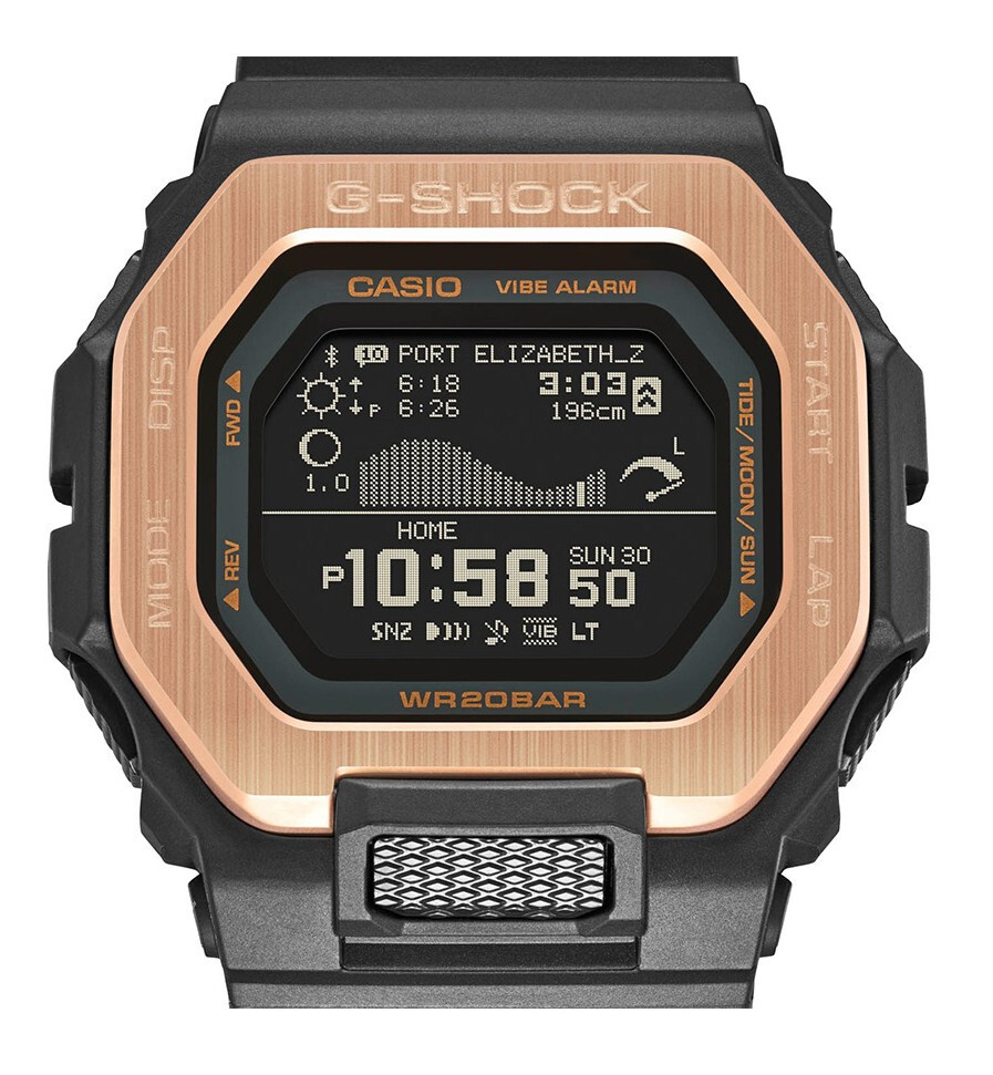 Pre-owned Casio G-shock Gbx-100ns-4dr 200m Wr Wrist Digital Unisex Watch Bluetooth G-lide