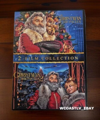 The Christmas Chronicles 1 and 2 DVD Movies New (Ships in a box)