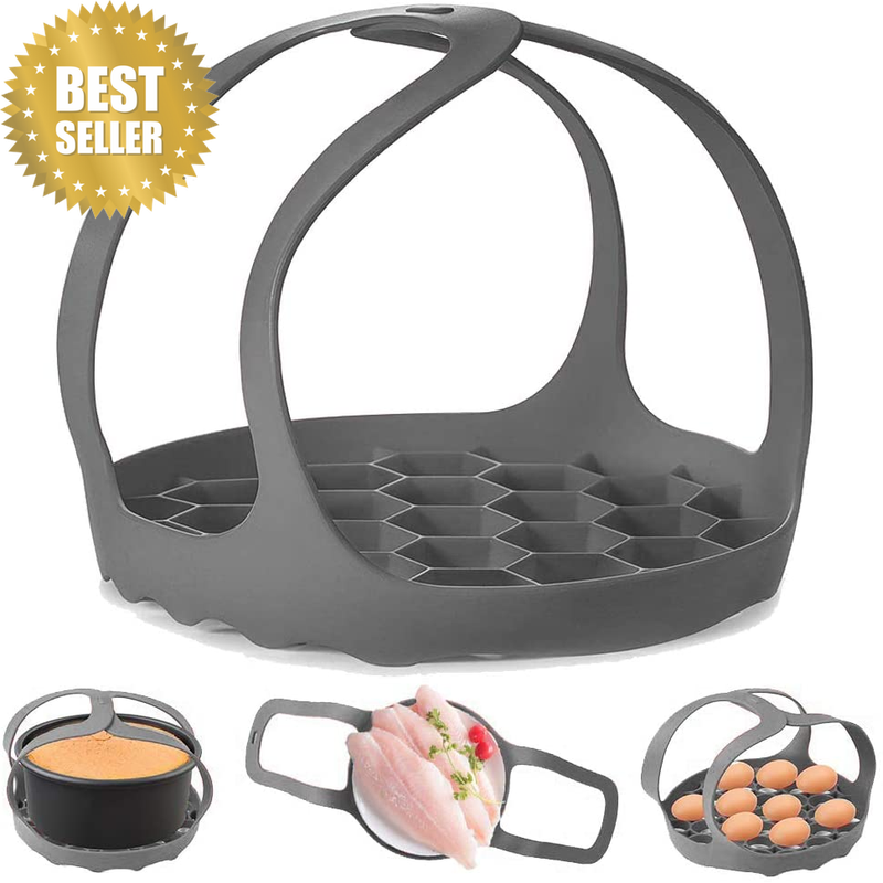 Pressure Cooker Sling，Silicone Bakeware Sling for Instant Pot 6 Qt/8 Qt Anti-Sca
