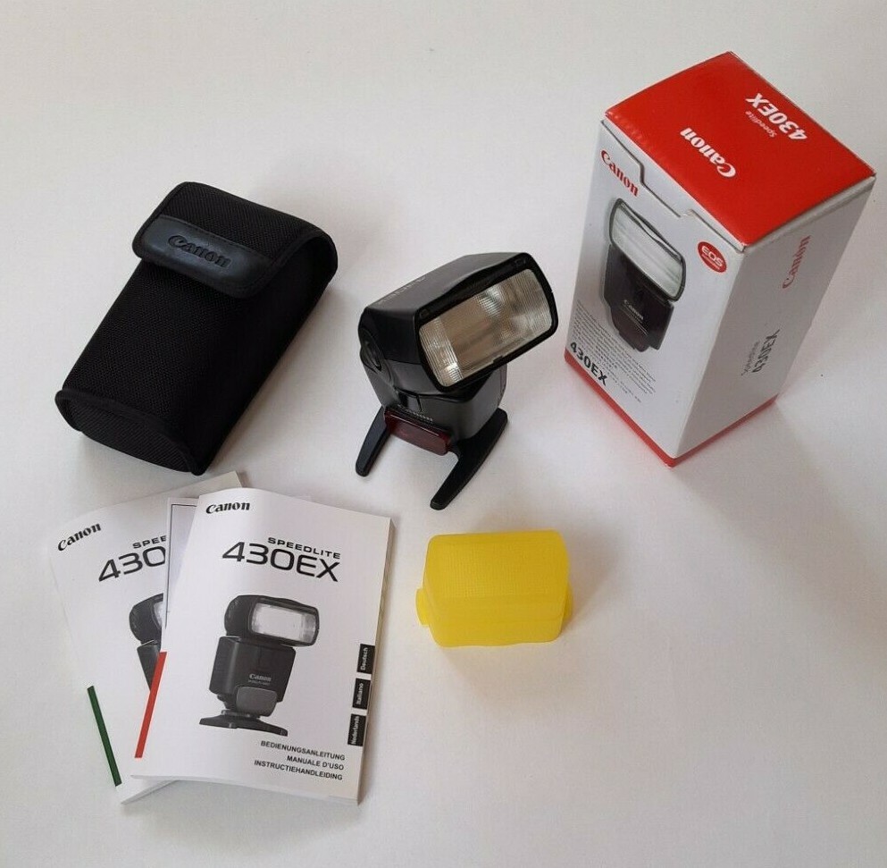 Canon Speedlite 430EX Aufsteckblitz für Digitalkameras von Canon