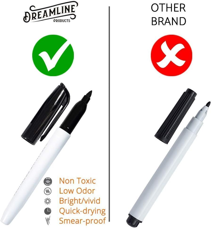Dry Erase Lapboards Student Pack of 30 | 9 X 12 Inch Double Sided White Boards (