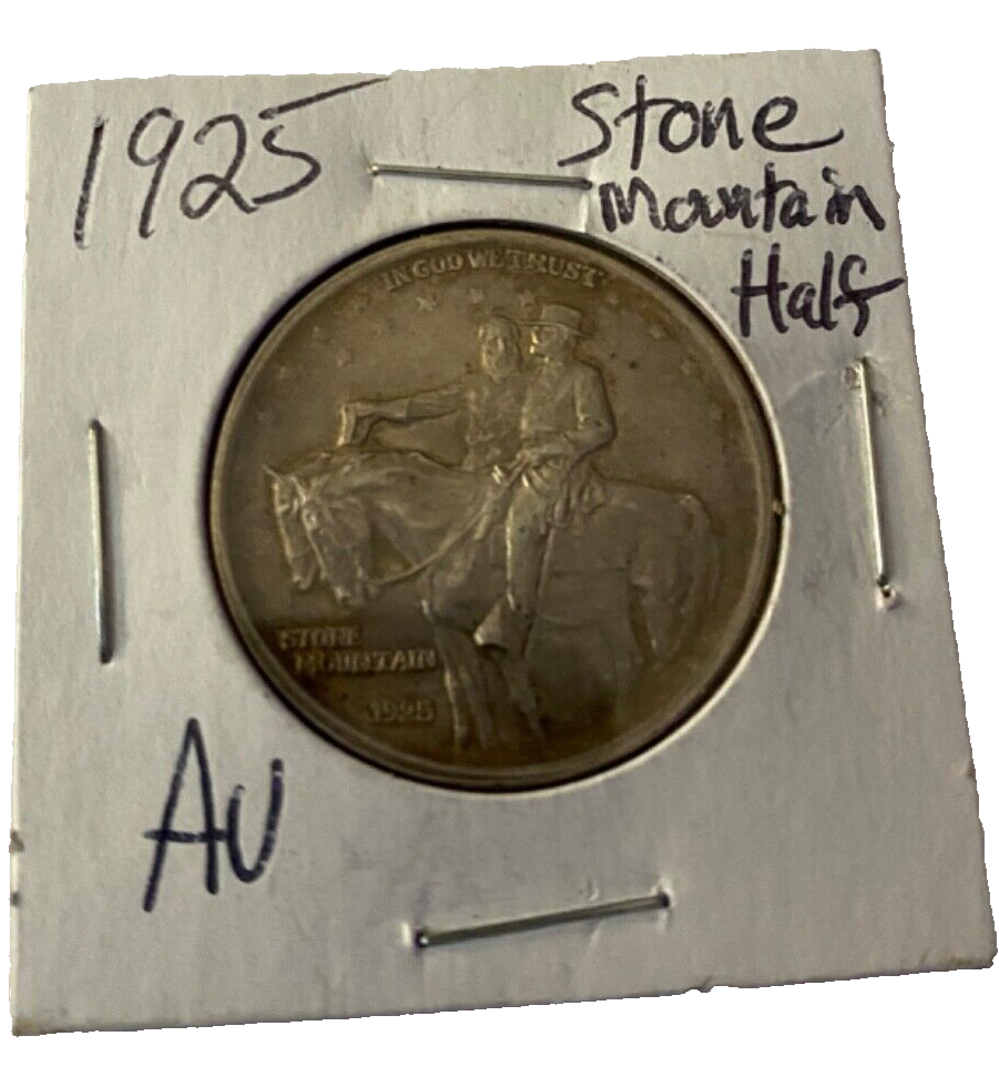 1925 STONE MOUNTAIN COMMEMORATIVE HALF DOLLAR NICE DETAIL | eBay