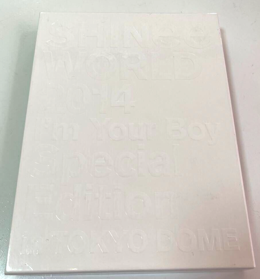 SHINee WORLD 2014~I’m Your Boy~  Blu-ray SHINee WORLD 2014 I'm Your Boy Special Edition in TOKYO DOM