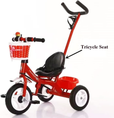 YehVeh Tricycle Seat Replacement for Kids Trike Plastic Back