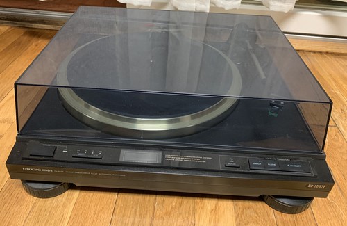 ONKYO CP-1057F Integra Quartz Locked Auto Turntable Has