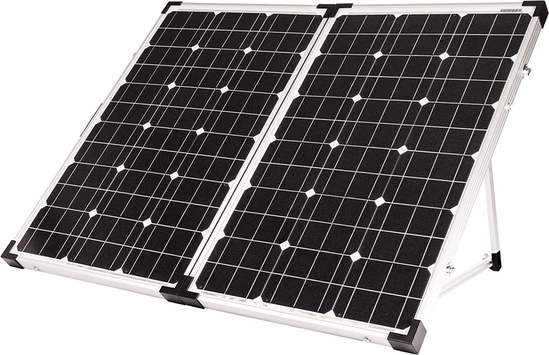GP-PSK-130 130W Portable Folding Solar Kit with 10 Amp Solar Controller