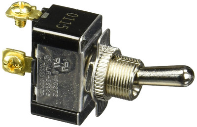 34-571P Toggle Switch (On-Off), Silver Handle