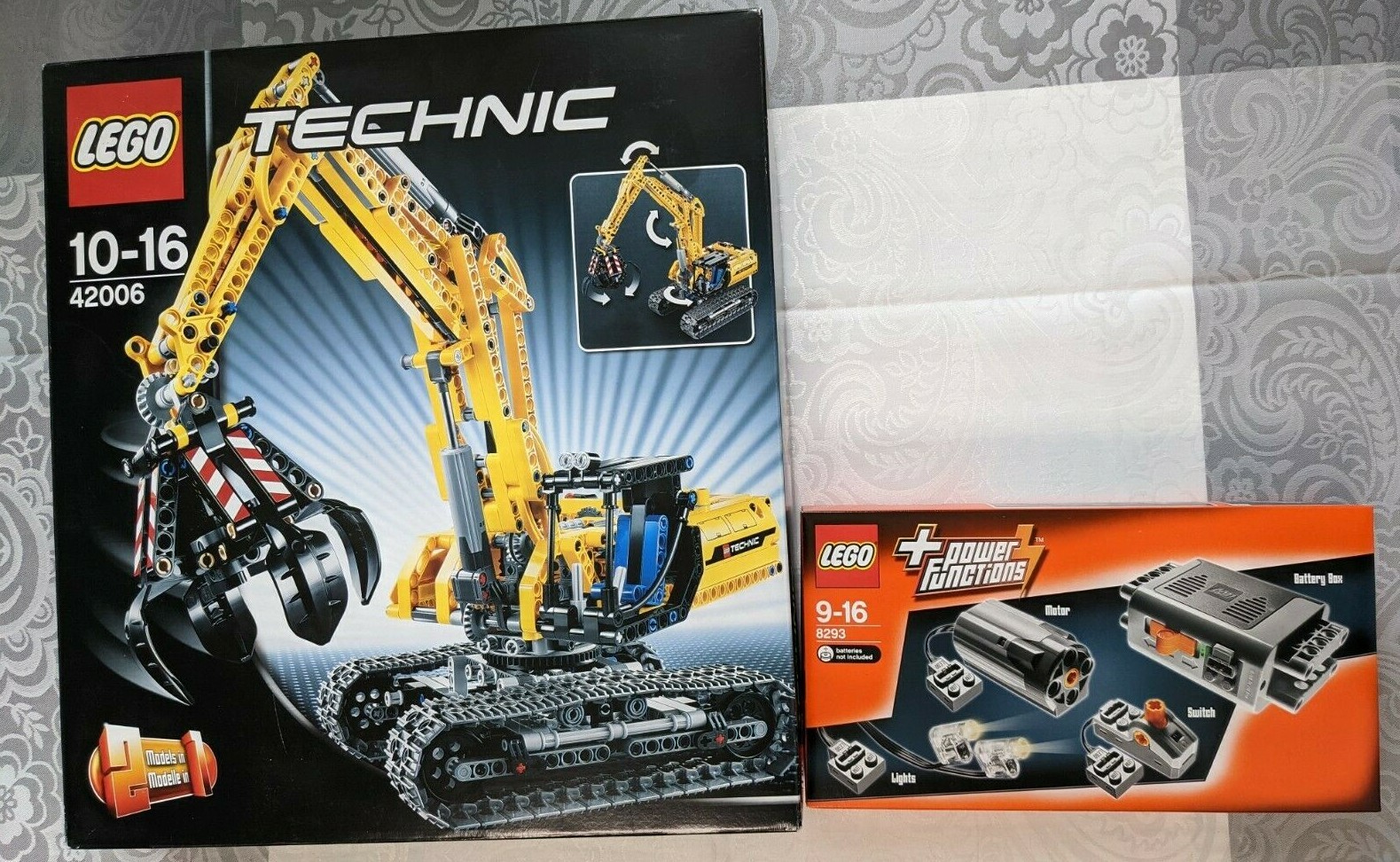 LEGO Technic Raupenbagger 42006 NEU 8293 Power