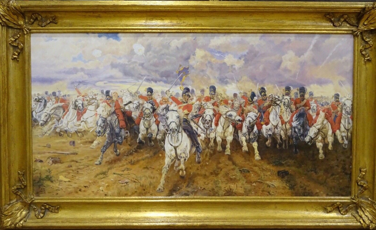 Large Battle Of Waterloo Scotland Forever Royal Scots ...