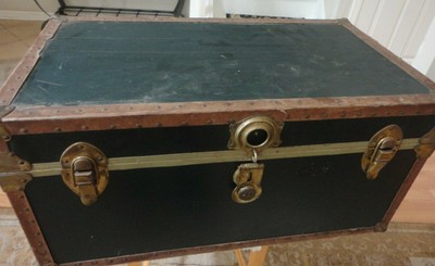 1800 1899 Antique Trunk Coffee Table Vatican