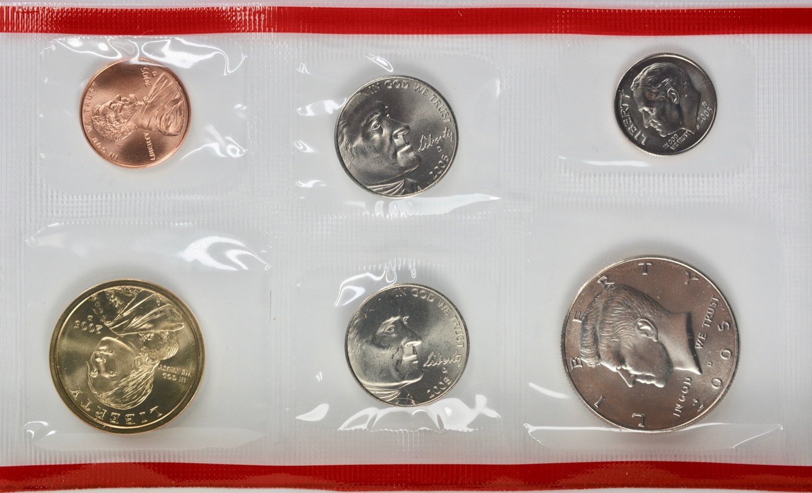 Lot 2005, 2006 Uncirculated 22 Coin's in each  set sealed box's