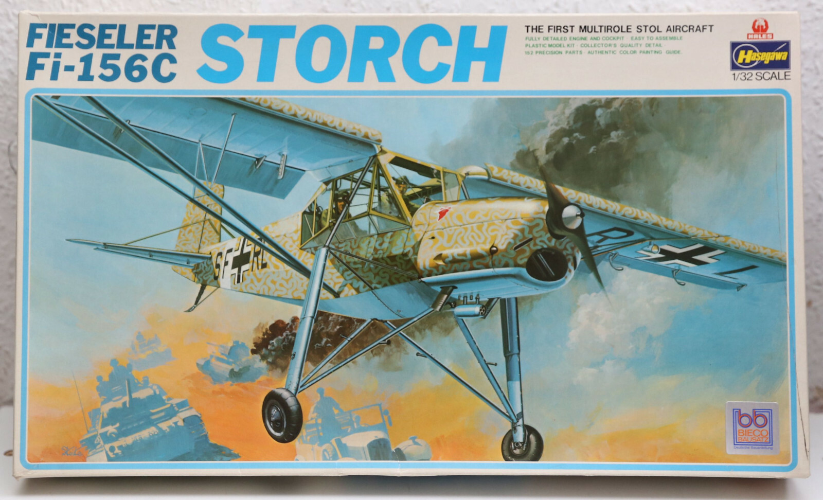 Hasegawa Fieseler Fi-156C Storch Flugzeug - 1:32 | eBay